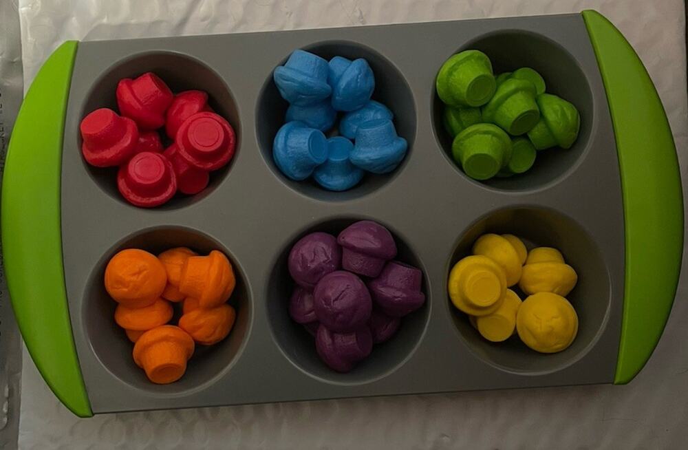 Learning Resources Mini Muffin Match Up, Fine Motor Game, Replacement Pieces